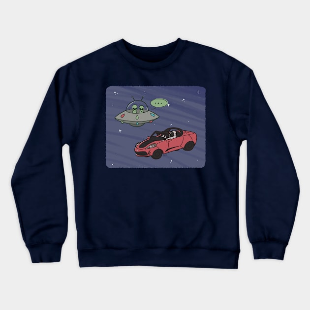 starman Crewneck Sweatshirt by Galaxxi